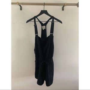 Black tank top romper